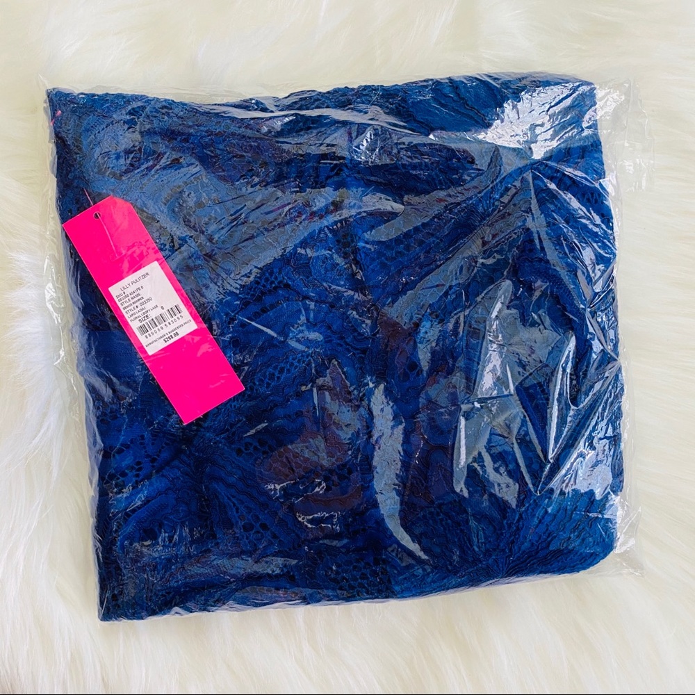 Lilly Pulitzer Denise Flounce Sleeve Romper NWT - Picture 5 of 10